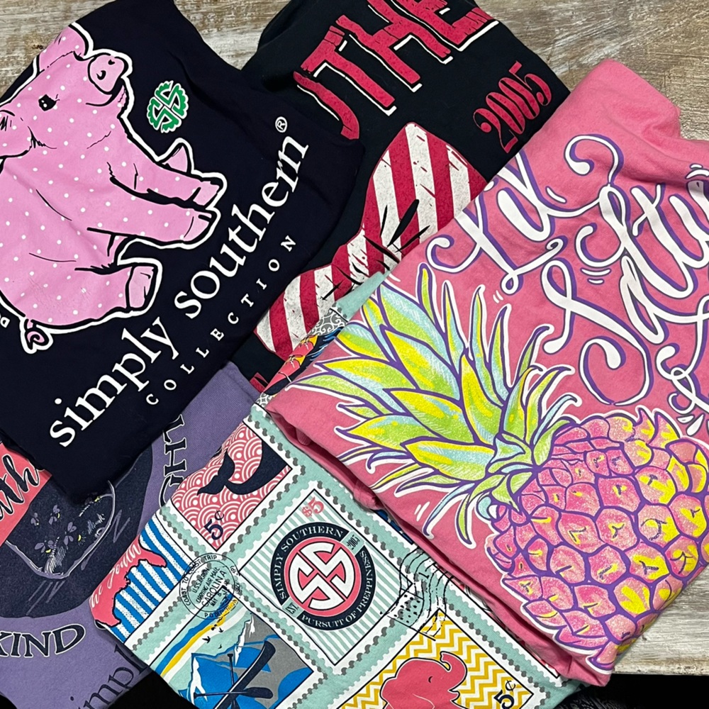 Lot of simply southern long sleeve shirts